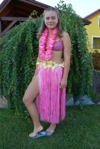 kostým havajka